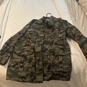 Camo Utility Jacket - like new